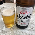 ラーメン王 後楽本舗  - 瓶ビール 550円