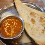 Masala Kitchen - ランチ950円 茄子キーマカレー カレーもナンも美味しいです。ナンはおかわりできます。