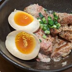 星の浜食堂 - あぶりソーキ味玉入り