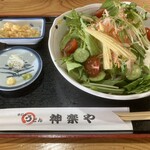 Kaguraya - サラダうどん　大盛り