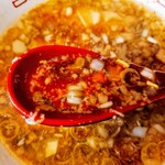 焼豚ラーメン弥太郎 - スープ