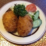 ばんぼしゆ - カニクリームコロッケ