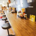 焼豚ラーメン弥太郎 - カウンター