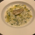 ロッシ - 甘鯛の松笠焼きのリゾット