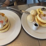 レインボーパンケーキ - 