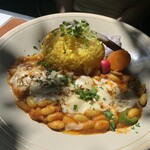 ボンクルール - 豆とトマトの青唐辛子カレー✖️青唐辛子トッピング