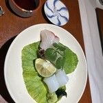 眞 - 蓮の葉のつまが春らしい