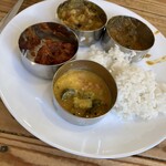 Venu's South Indian Dining - 一回全4種試してみるのがクセに。