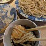 浅見製麺所 - かき揚げとともに
