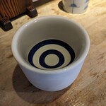 浅見製麺所 - 酒はこのように（〆張鶴）