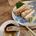 浅見製麺所 - 山葵醤油で