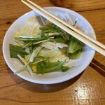 ステーキハウススフィーダ - サラダ　ごまドレッシング