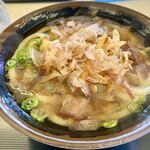 Sanuki udon murasaki - かけうどん＋かき揚げハーフ