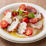 Octopus carpaccio