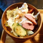 カフェ シフォン - ◯鴨肉サラダ