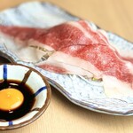 Rare Japanese Black Beef Sukiyaki