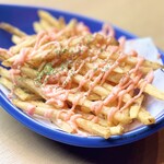 French fries Mentai mayo sauce