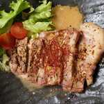 Tokachi pork loin with melting honey mustard sauce