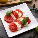 tomato and mozzarella caprese