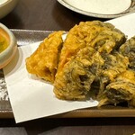 沖縄酒場 み～や～ぐゎ～ - もずく天ぷら