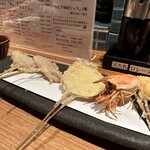 ひと串天ぷらと銀シャリ チョロパの酒場 - 