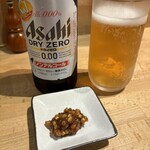 十割蕎麦　ゑつ - ノンアルビール＆そば味噌