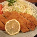 軽食喫茶蘭 - とんかつアップ