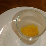 御影 ジュエンヌ - ２０１４年２月　口直し　カンパリオレンジのグラニテ