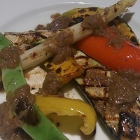 Osteria UVA RARA 横浜 - 野菜の炭火焼き　バーニャカウダソース