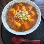福士豆腐食堂 - 豆腐おぼろラーメン汁あり(1辛)　880円(+20円)