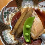 海人 - 甘鯛煮付け、だったかな？お砂糖使わず味醂だけの甘さかな？上品で美味しかった。