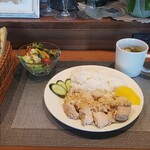 COTE CAFE - シンガポールチキンのセット