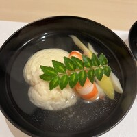 和処 つち谷 - 海老しんじょうのお吸い物