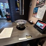 ホルモン焼肉 磊キ - 店内❗️