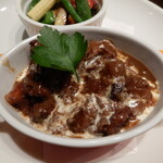 ラ ココット - 赤ワイン煮込みアップ