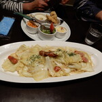 ラ ココット - キャベツとチョリソーのアンチョオイル