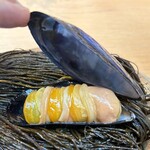 noma - Blue mussel and golden beets