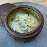 noma - Fresh sea urchin and hazelnuts