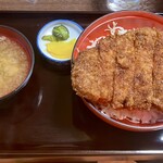 柏屋食堂 - 上名代ソースかつ丼(￥1,630)