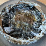 noma - Raw squid on grilled koji