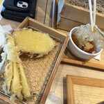中村麺兵衛 - 天ぷらサクサク