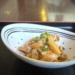 Sakedokoro Mitsu - ◆副菜の「豚キムチ」もたっぷり盛られ、いいお味でした。♪