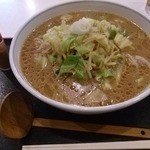 なかや - 味噌ラーメン(中盛り)