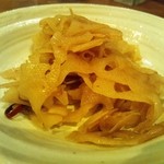 エガサン - レンコンのピリッカラ
      