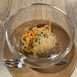 FAON - 人参と帆立の前菜