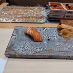 銀座のみこ寿司 - サーモン