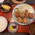 一ぽん道 - 唐揚げ定食