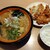 麺や 虎鉄 - 料理写真:あらごし味噌ラーメン　ざんぎ２個定食