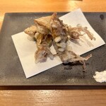 鮨屋のうおきん - ホタルイカの天ぷら