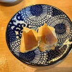 鮨屋のうおきん - 北海道あん肝と奈良漬